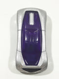 2005 Hot Wheels AcceleRacers Nitrium Silver Die Cast Toy Car Vehicle - McDonalds Happy Meal