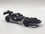 2000 Hot Wheels McLaren Grand Prix Car Future Silver Black Die Cast Toy Car - McDonald's Happy Meal 12/20