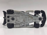 2000 Hot Wheels McLaren Grand Prix Car Future Silver Black Die Cast Toy Car - McDonald's Happy Meal 12/20