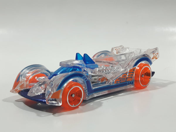 2016 Hot Wheels HW Race X-Raycers Hi-Tech Missile Clear Die Cast Toy Car Vehicle