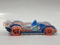 2016 Hot Wheels HW Race X-Raycers Hi-Tech Missile Clear Die Cast Toy Car Vehicle