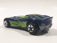 2015 Hot Wheels Velocita Dark Blue Plastic Body Pullback Motorized Friction Die Cast Toy Car Vehicle McDonald's Happy Meal