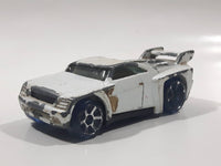 2005 Hot Wheels AcceleRacers Bassline White Die Cast Toy Car Vehicle - McDonalds Happy Meal