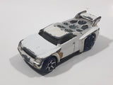 2005 Hot Wheels AcceleRacers Bassline White Die Cast Toy Car Vehicle - McDonalds Happy Meal