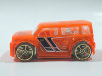 2016 Hot Wheels X-Raycers Scion xB Clear Orange Die Cast Toy Car Vehicle