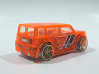 2016 Hot Wheels X-Raycers Scion xB Clear Orange Die Cast Toy Car Vehicle