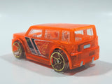 2016 Hot Wheels X-Raycers Scion xB Clear Orange Die Cast Toy Car Vehicle