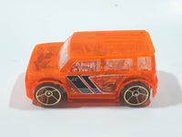 2016 Hot Wheels X-Raycers Scion xB Clear Orange Die Cast Toy Car Vehicle