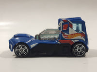 2013 Hot Wheels HW Racing - HW Race Team Rennen Rig Metalflake Blue Die Cast Toy Car Vehicle