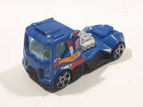 2013 Hot Wheels HW Racing - HW Race Team Rennen Rig Metalflake Blue Die Cast Toy Car Vehicle