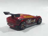 2013 Hot Wheels Stunt Circuit Synkro Clear Red Die Cast Toy Car Vehicle