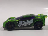 2016 Hot Wheels Track Builder Synkro Clear Green Die Cast Toy Car Vehicle