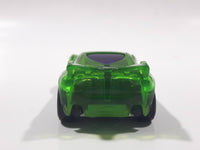 2016 Hot Wheels Track Builder Synkro Clear Green Die Cast Toy Car Vehicle