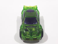 2016 Hot Wheels Track Builder Synkro Clear Green Die Cast Toy Car Vehicle