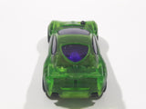 2016 Hot Wheels Track Builder Synkro Clear Green Die Cast Toy Car Vehicle