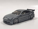 2006 Hot Wheels First Editions AMG Mercedes CLK DTM Silver Die Cast Toy Car Vehicle