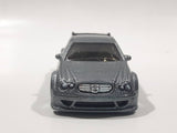 2006 Hot Wheels First Editions AMG Mercedes CLK DTM Silver Die Cast Toy Car Vehicle