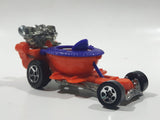 2001 Hot Wheels Hot Seat Orange and Purple Die Cast Toy Car Vehicle