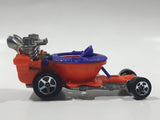 2001 Hot Wheels Hot Seat Orange and Purple Die Cast Toy Car Vehicle