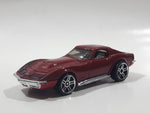 2006 Hot Wheels First Editions '69 Corvette Stingray Dark Red Die Cast Toy Muscle Car Vehicle