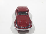 2006 Hot Wheels First Editions '69 Corvette Stingray Dark Red Die Cast Toy Muscle Car Vehicle