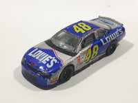 2000 Racing Champions NASCAR #48 Jimmie Johnson Lowe's Blue and Silver 1/64 Scale Die Cast Toy Race Car Vehicle