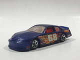 2011 Hot Wheels Stock Car Race 2003 Monte Carlo Metallic Blue Die Cast Toy Car Vehicle