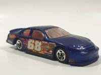 2011 Hot Wheels Stock Car Race 2003 Monte Carlo Metallic Blue Die Cast Toy Car Vehicle