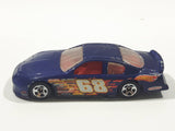 2011 Hot Wheels Stock Car Race 2003 Monte Carlo Metallic Blue Die Cast Toy Car Vehicle