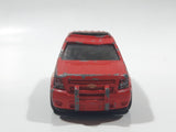 2009 Hot Wheels HW City Works '07 Chevy Tahoe Fire Dept. Rescue #8 Red Die Cast Toy Car Emergency Vehicle