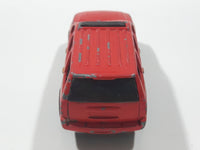 2009 Hot Wheels HW City Works '07 Chevy Tahoe Fire Dept. Rescue #8 Red Die Cast Toy Car Emergency Vehicle