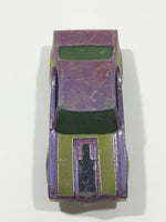 2009 Hot Wheels Muscle Mania Olds 442 Purple Die Cast Toy Car Vehicle