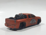 2010 Hot Wheels HW Garage Chevy Silverado Truck Satin Copper Die Cast Toy Car Vehicle