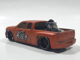 2010 Hot Wheels HW Garage Chevy Silverado Truck Satin Copper Die Cast Toy Car Vehicle