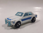 2015 Hot Wheels HW Workshop: HW Garage '70 Ford Escort RS 1600 White Die Cast Toy Car Vehicle 1/55 Scale