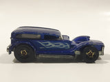 2010 Hot Wheels Custom Car Show The Demon Dark Blue Die Cast Toy Car Vehicle Missing Motor