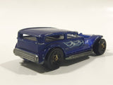 2010 Hot Wheels Custom Car Show The Demon Dark Blue Die Cast Toy Car Vehicle Missing Motor