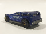 2010 Hot Wheels Custom Car Show The Demon Dark Blue Die Cast Toy Car Vehicle Missing Motor