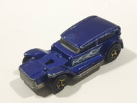 2010 Hot Wheels Custom Car Show The Demon Dark Blue Die Cast Toy Car Vehicle Missing Motor