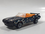 2012 Hot Wheels Heat Fleet '70 Pontiac GTO Convertible Black Die Cast Toy Car Vehicle