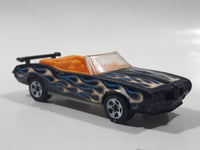 2012 Hot Wheels Heat Fleet '70 Pontiac GTO Convertible Black Die Cast Toy Car Vehicle