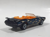 2012 Hot Wheels Heat Fleet '70 Pontiac GTO Convertible Black Die Cast Toy Car Vehicle