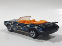 2012 Hot Wheels Heat Fleet '70 Pontiac GTO Convertible Black Die Cast Toy Car Vehicle