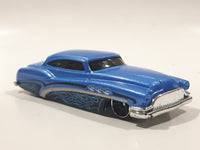 2013 Hot Wheels HW Showroom American Turbo So Fine Metallic Blue Die Cast Toy Car Vehicle