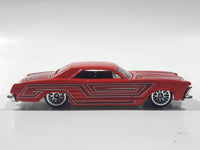 2006 Hot Wheels '64 Riviera Red Die Cast Toy Muscle Car Vehicle