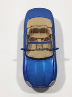 2000 Johnny Lightning Playing Mantis 237 Jaguar XK8 Convertible Blue Die Cast Toy Car Vehicle with Opening Hood