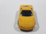 2000 Hot Wheels Corvette Yellow Die Cast Toy Car Vehicle McDonald's Happy Meal