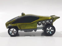 1999 Hot Wheels Trail Runner Lime Green Die Cast Toy Car Vehicle McDonald's Happy Meal 15/16