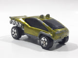 1999 Hot Wheels Trail Runner Lime Green Die Cast Toy Car Vehicle McDonald's Happy Meal 15/16