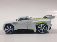 2005 Hot Wheels AcceleRacers Bassline White Die Cast Toy Car Vehicle - McDonalds Happy Meal